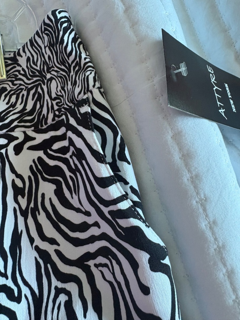 NWT Attyre Women’s Zebra Print Skort - Picture 8 of 8